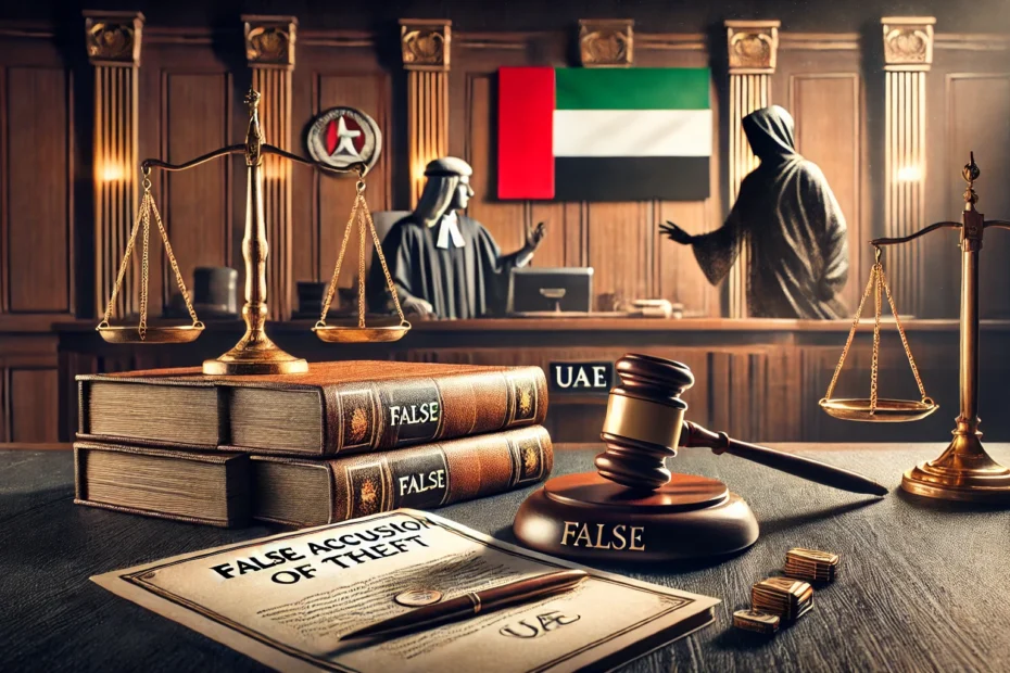 الاتهام بالسرقة بالباطل
