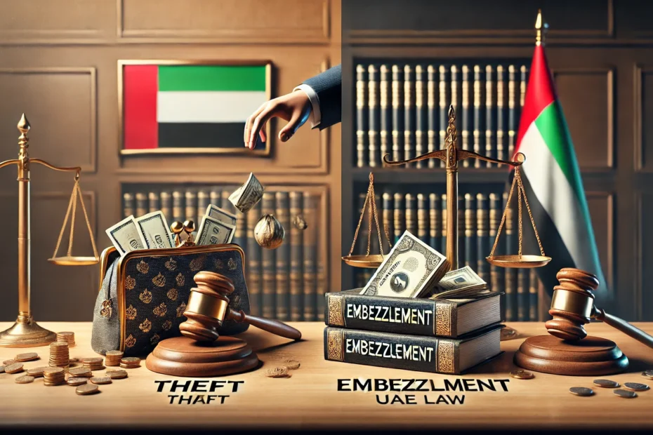 الفرق بين السرقة والاختلاس