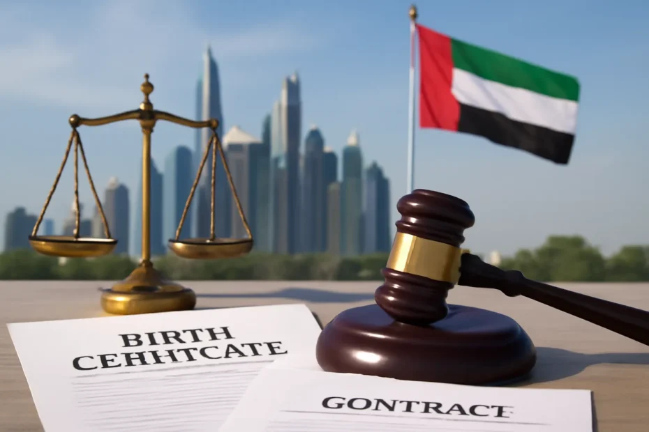 قضايا النسب في الإمارات