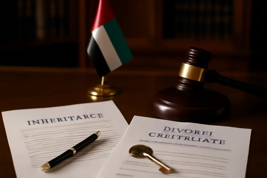 الإرث بعد الطلاق في الإمارات