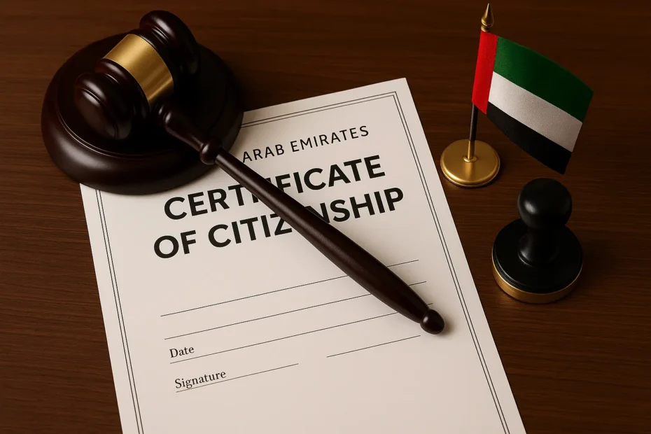 اجراءات الحصول على الجنسية الاماراتية